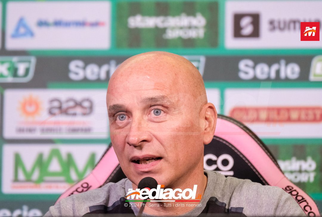 FOTO PALERMO, verso il Modena: Eugenio Corini in conferenza stampa (GALLERY) - immagine 6