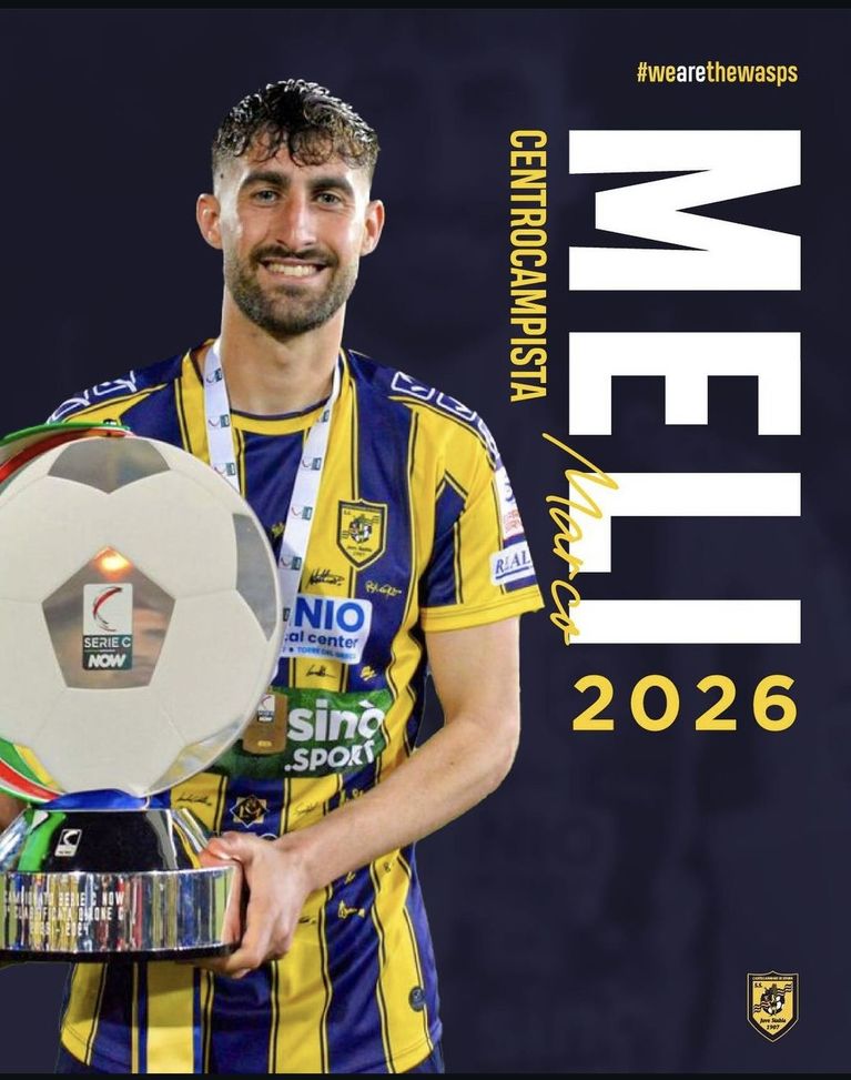 L’ex primavera viola Meli rinnova con la Juve Stabia: il comunicato - immagine 1