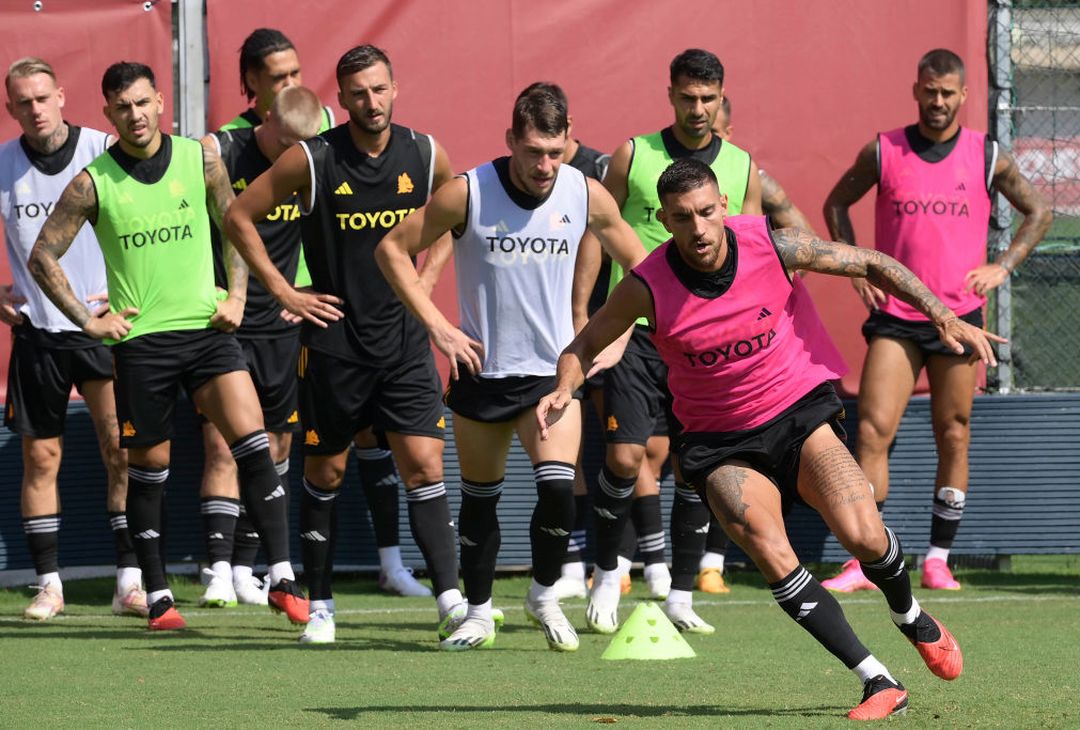 Roma, la squadra si allena a Trigoria. Presenti Paredes e Sanches – FOTO GALLERY - immagine 22
