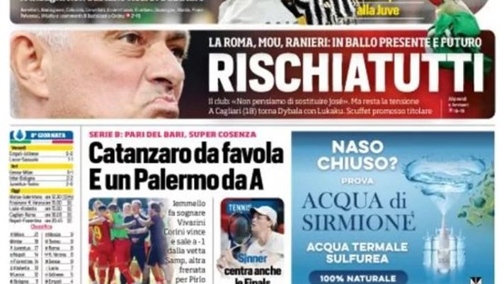 EDICOLA / CdS: “Milan, Golivier, Pulisic segna e Giroud para. Inter a meno due” - immagine 1