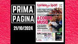 Prima pagina Corriere dello Sport: “Inter e Napoli, corto muso”