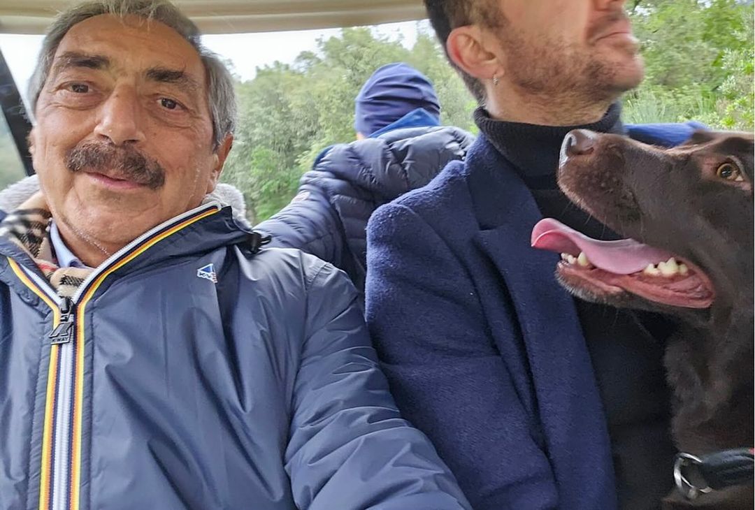 GALLERY Scanzi e Bartoletti fanno visita a Spalletti: le foto nella tenuta del mister - immagine 7