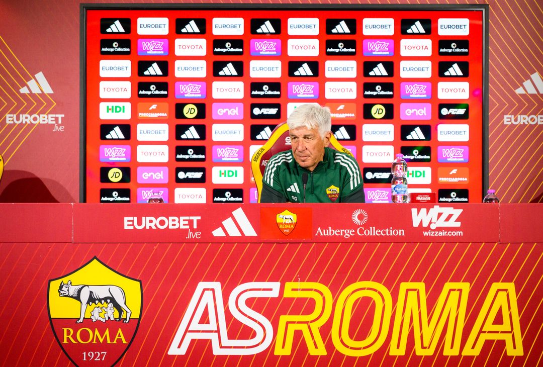 Roma-Fiorentina, la conferenza stampa di Gasperini – FOTOGALLERY - immagine 19