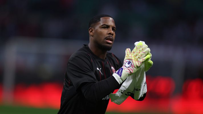 maignan-milanello-trauma-cranico-out-milan-atalanta-allenamento