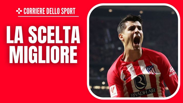 Álvaro Morata (attaccante Atlético Madrid), obiettivo di calciomercato del Milan | AC Milan News (Getty Images) Álvaro Morata Atlético Madrid Calciomercato AC Milan