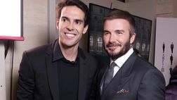 Kakà fashion a Parigi: con la moglie Carol e l’incontro con Beckham…