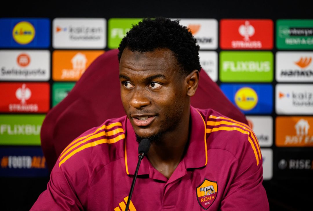 Roma-Lille, la conferenza stampa di Gasperini e Ndicka – FOTO GALLERY - immagine 14