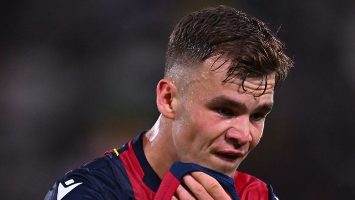 BOLOGNA, ITALY - MAY 04: Thijs Dallinga of Bologna looks on during the Serie A match between Bologna and Juventus at Stadio Renato Dall'Ara on May 04, 2025 in Bologna, Italy. (Photo by Alessandro Sabattini/Getty Images) Dallinga (conf): “Qui per fare gol e vincere. Competizione con Castro? Mi piace” - immagine 1