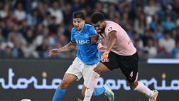 Napoli-Palermo, rosso per Vasic: leggerezza del centrocampista rosanero