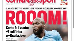 PRIMA PAGINA CORRIERE DELLO SPORT OGGI: “Rooom!”