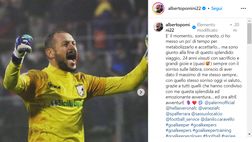 Palermo, l’ex Pomini lascia il calcio giocato: “Ci ho messo un po’ per accettarlo…”
