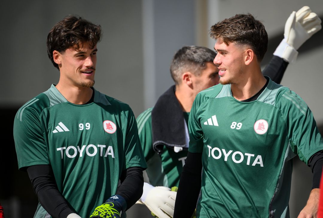 Trigoria, la rifinitura alla viglia della sfida contro il Monza – FOTO GALLERY - immagine 19