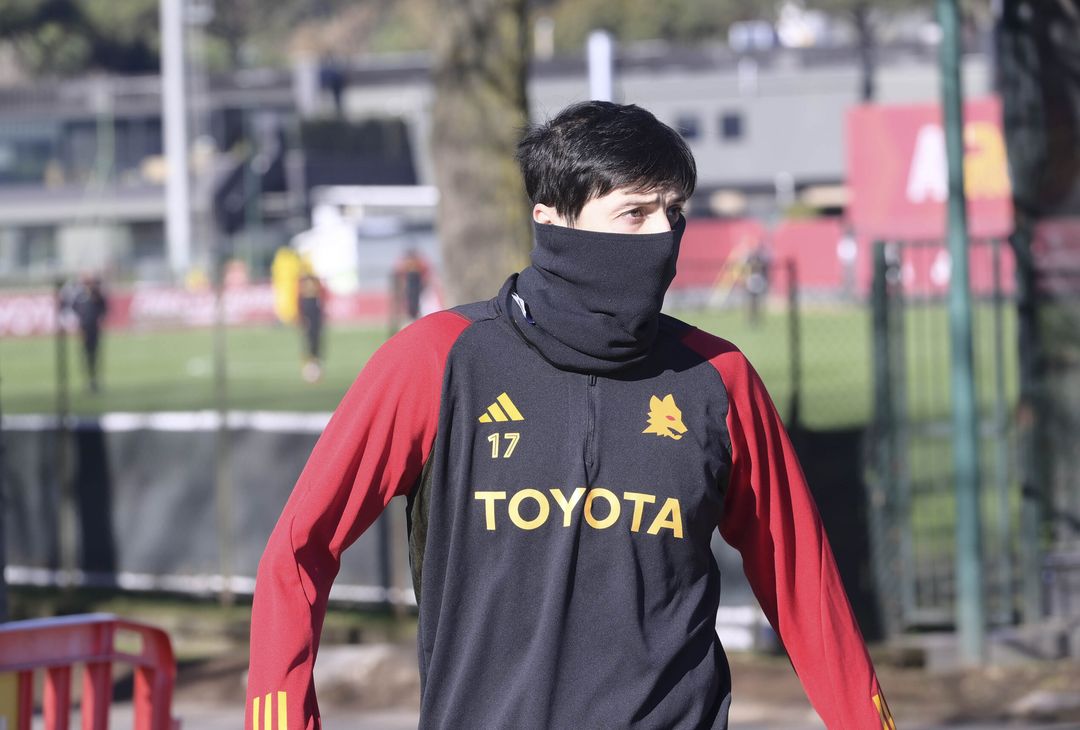 Roma, l’ultimo allenamento prima della Fiorentina – FOTO GALLERY - immagine 7