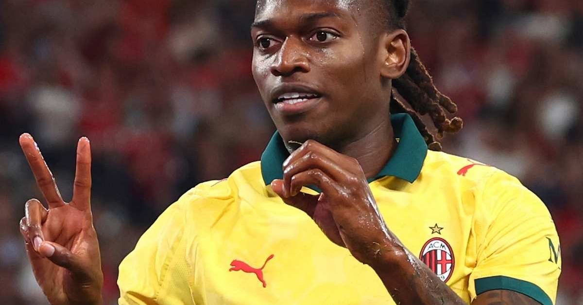 Amichevole Liverpool-Milan: gol e dedica speciale di Leao per Diogo Jota