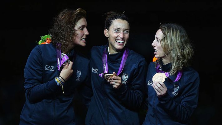 Getty  Scherma, Di Francisca-Vezzali: scintille alla festa delle Fiamme Oro - immagine 1