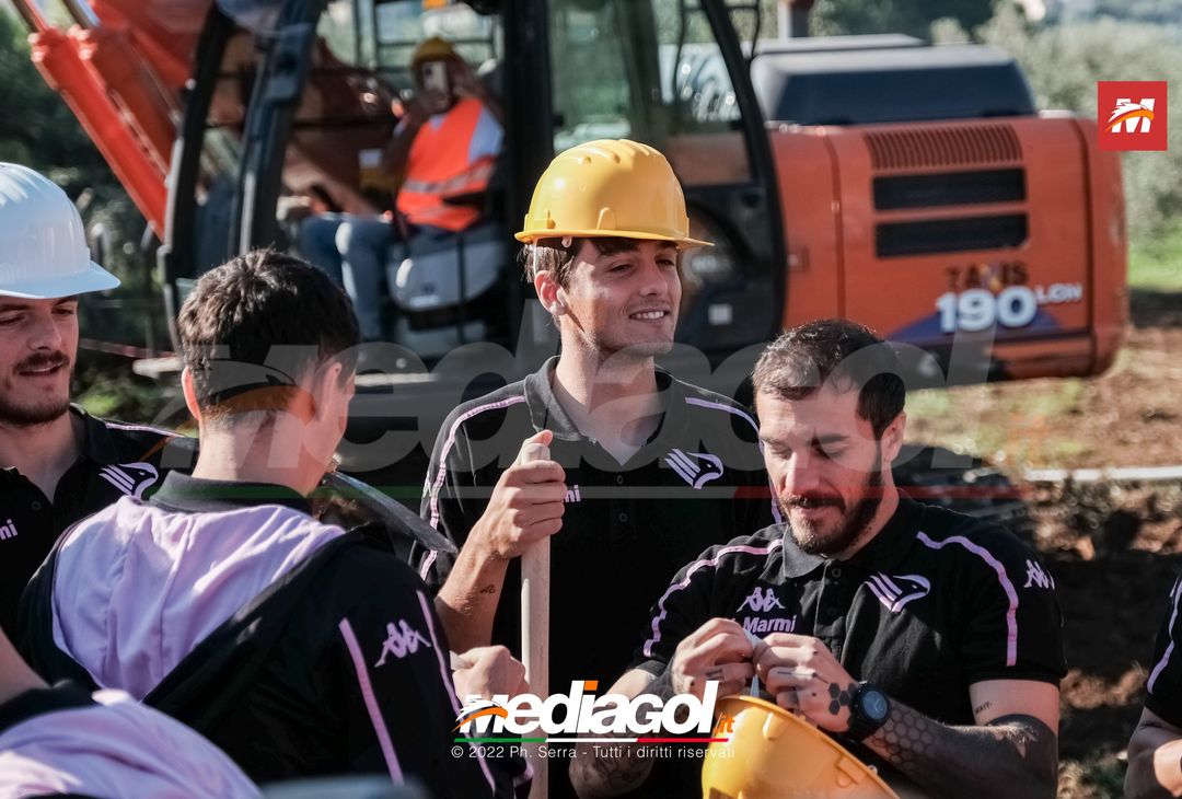 FOTO Centro sportivo, iniziano i lavori a Torretta (GALLERY) - immagine 41