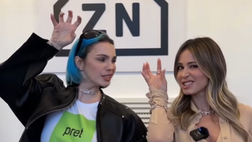 VIDEO Sanremo, siparietto fra Diletta Leotta e Rose Villain: “Si na pret pure tu!”