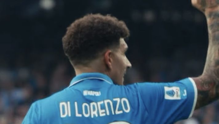 VIDEO “Un gol nel destino”: il Napoli omaggia Di Lorenzo dopo la rete al Lecce - immagine 1