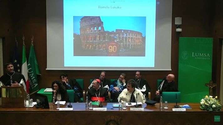 Inaugurazione anno accademico LUMSA: il professore di statistica parla di Lukaku Inaugurazione anno accademico LUMSA: il professore di statistica parla di Lukaku - immagine 1