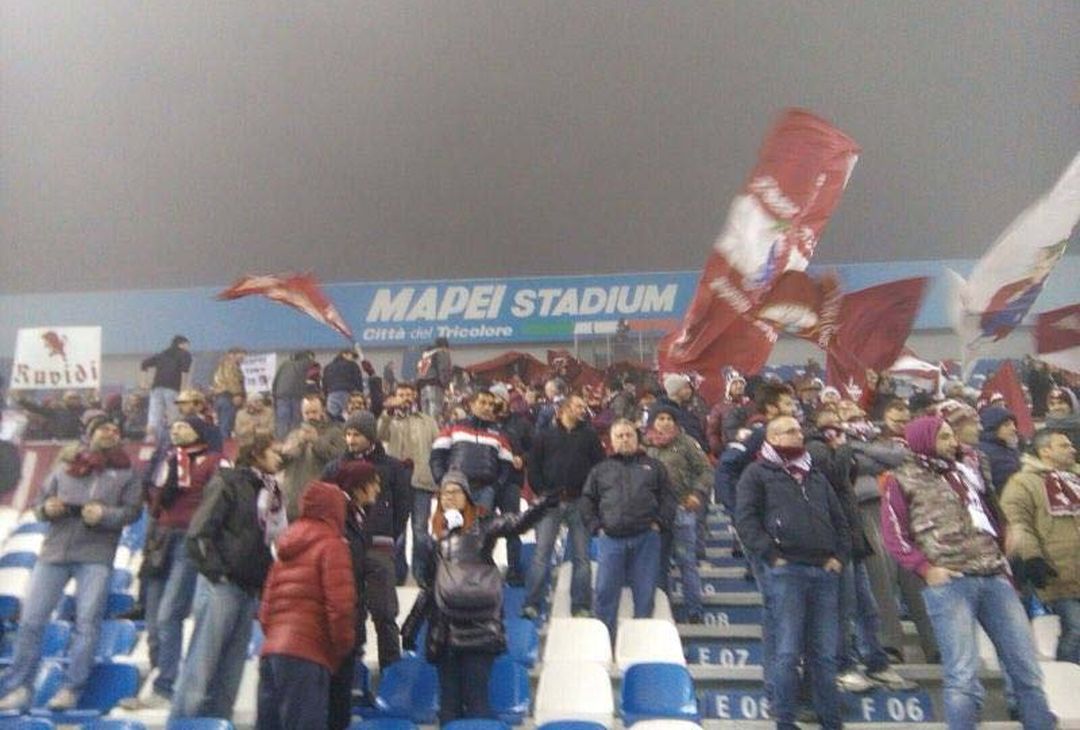 Sassuolo-Torino, nebbia