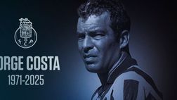 Lutto in casa Porto: è morto l’ex capitano e direttore sportivo Jorge Costa