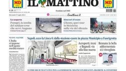 PRIMA PAGINA IL MATTINO OGGI: “Il primo poker del Napoli di Conte”