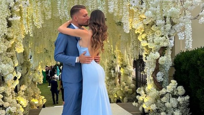 Immobile e Jessica celebrano l’amore alle nozze di Zaccagni - immagine 1