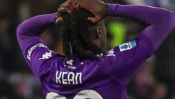 Repubblica: “Il Natale non è viola. Il solito Kean non basta”