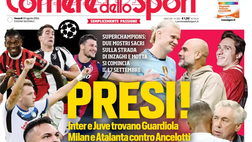 PRIMA PAGINA CORRIERE DELLO SPORT OGGI: “McTominay in trionfo. Conte applaude”