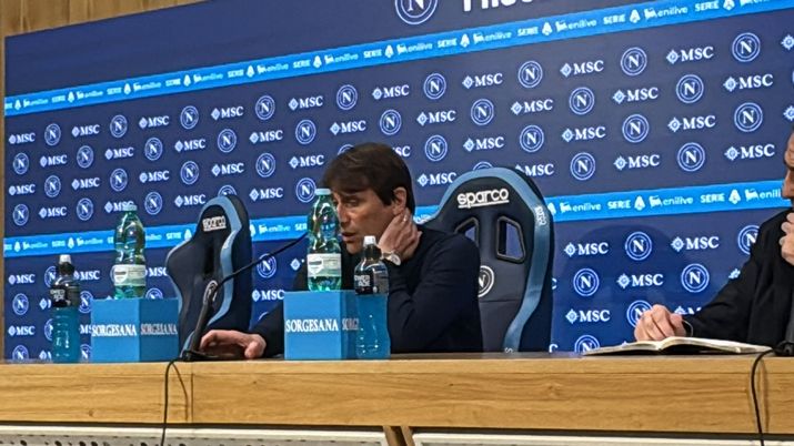 Napoli, Conte: “Vogliamo rompere le scatole fino alla fine. Inter nettamente più forte” - immagine 1