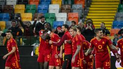 Serie A, la Roma batte l’Udinese 2 a 1 e si porta a meno 4 dal Bologna