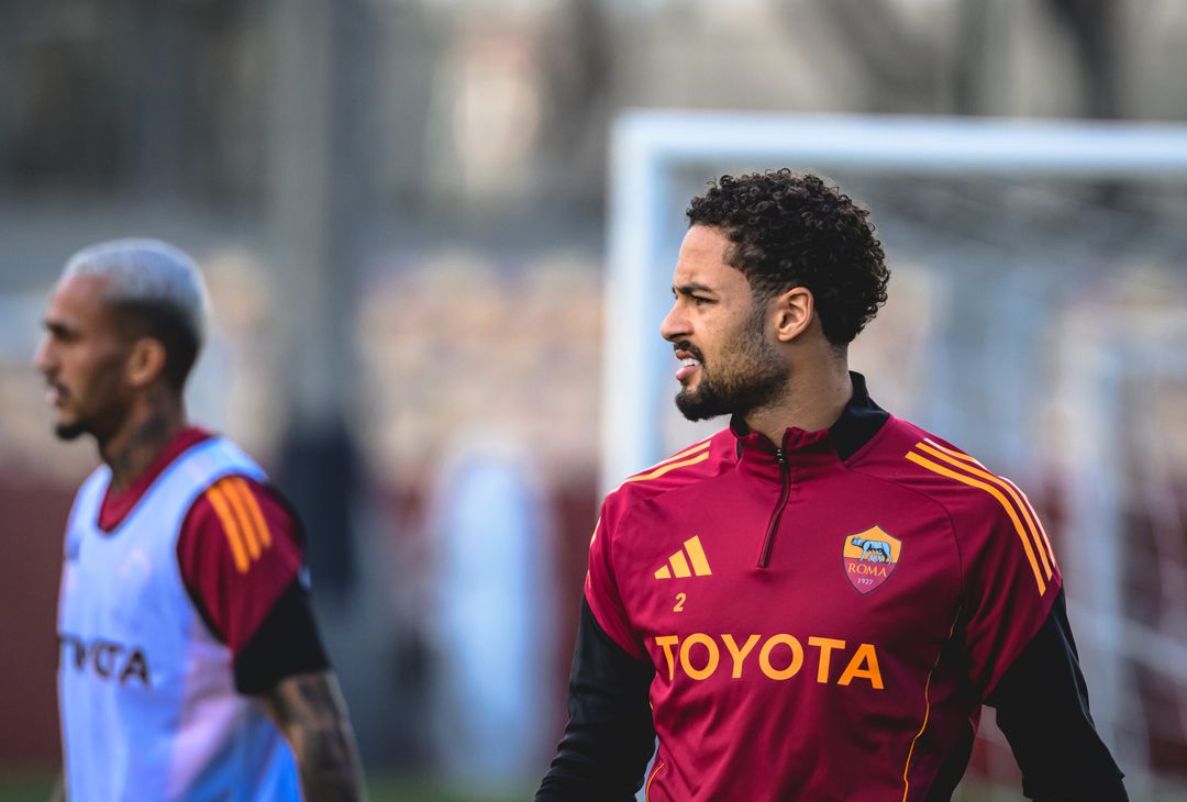Trigoria, l’allenamento a -2 dalla Cremonese. Wesley in gruppo – FOTO GALLERY - immagine 26
