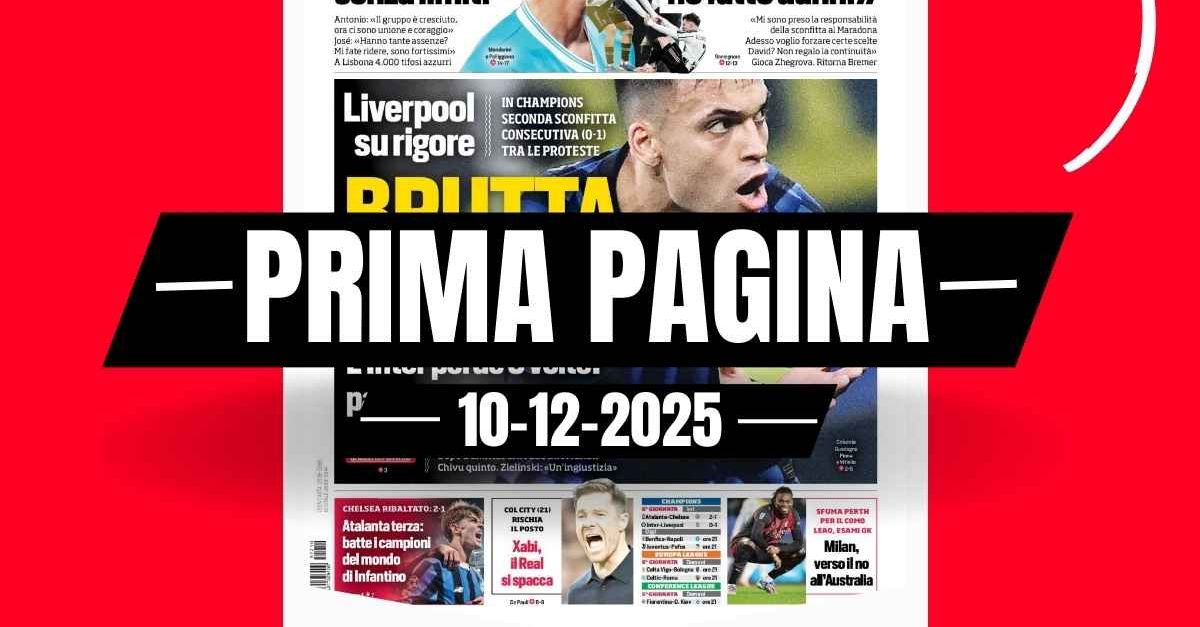 prima pagina corriere dello sport milan verso il no all8217australia leao esami ok