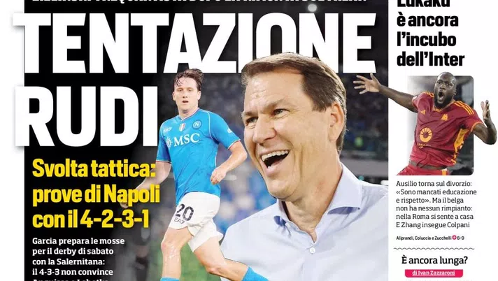 IL NAPOLI SUI MEDIA – Le prime pagine dei giornali di oggi 2 novembre 2023 - immagine 1