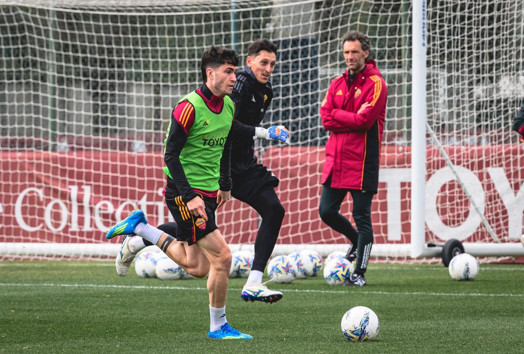 Roma, l’allenamento a due giorni dal match contro l’Inter – FOTO GALLERY - immagine 14