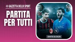 Volete vedere Milan-Napoli su DAZN gratis? Fate questo (e in fretta)