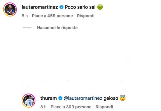 Thuram, il look suscita la battuta di Lautaro: botta e risposta ironico sui social- immagine 2