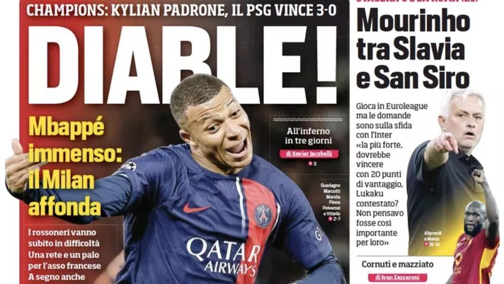 IL NAPOLI SUI MEDIA – Le prime pagine dei giornali di oggi 26 ottobre 2023 - immagine 1