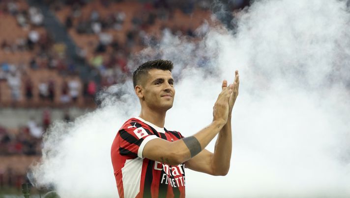 Álvaro Morata AC Milan amichevole Milan-Monza 3-1 Trofeo Silvio Berlusconi 2024