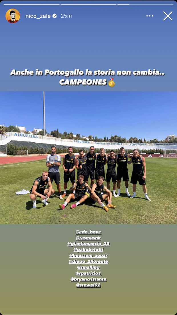 Roma, Zalewski vince la partitella: “Anche in Portogallo la storia non cambia”- immagine 2