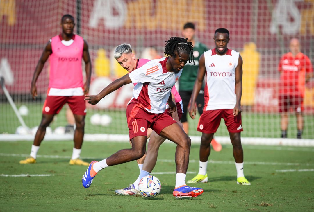 Trigoria, rifinitura in vista della Juventus – FOTO GALLERY- immagine 1