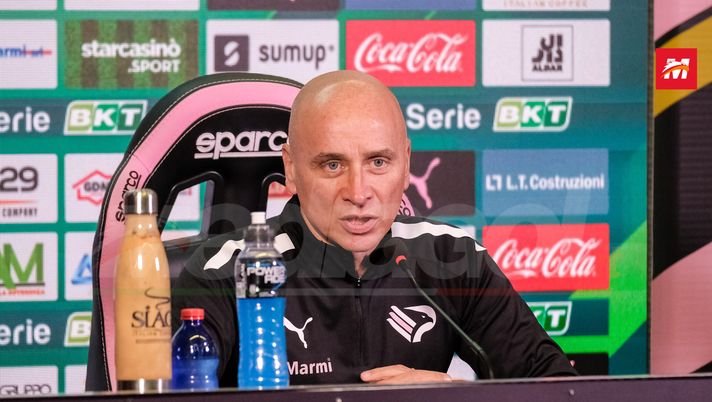 Corini: “Prestazione top, Brunori fondamentale nei salvataggi. Importante non subire” Palermo Corini