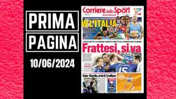 Prima pagina Corriere dello Sport: “Italia-Bosnia 1-0: Frattesi, si va”