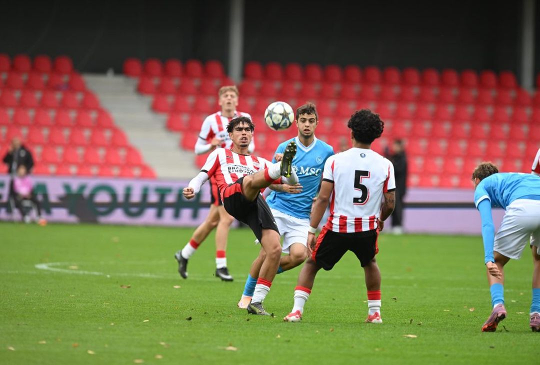 Youth League, il Napoli strappa un punto con il Psv! Gli scatti della gara – GALLERY - immagine 3