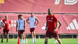 Roma, continua la preparazione in vista della Juventus. De Rossi loda Cristante