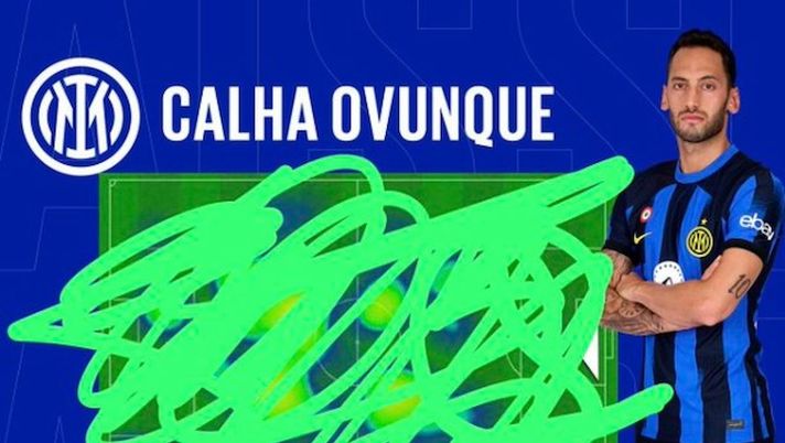 Rigore segnato e non solo, Hakan sugli scudi a Bergamo. Inter: “Calha ovunque” - immagine 1