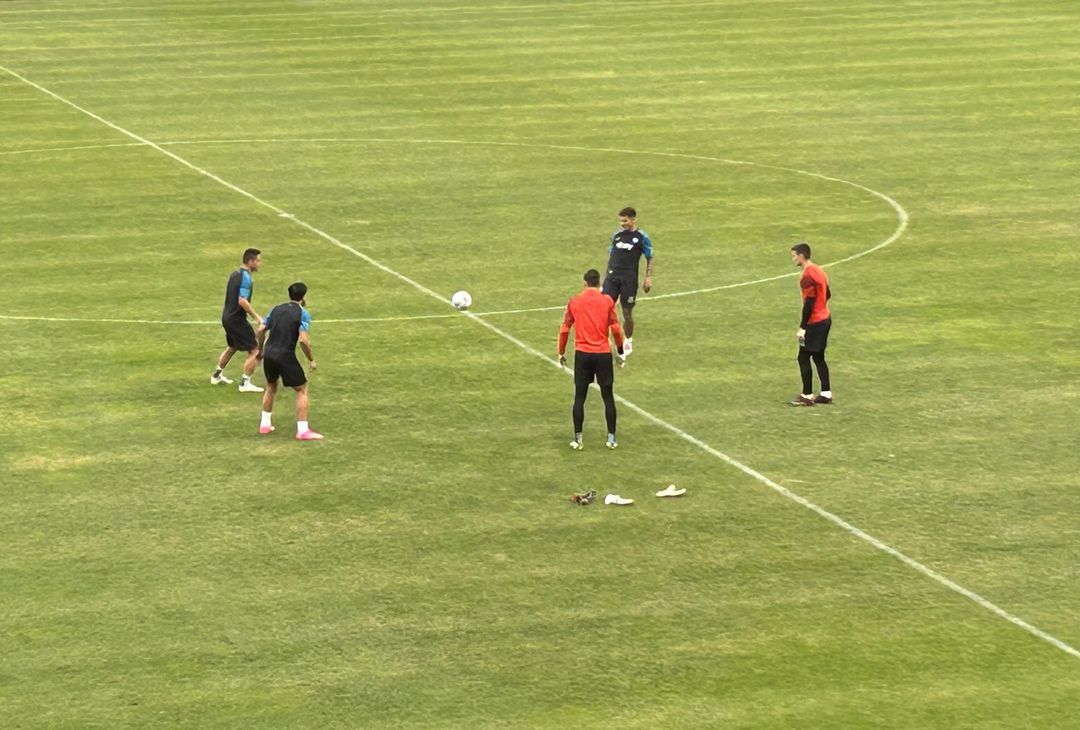 GALLERY Simeone, Di Lorenzo, Raspadori, Idasiak e Meret ancora in campo a fine seduta- immagine 1