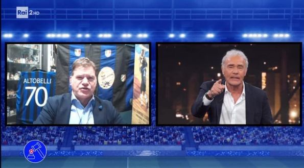 Lite in diretta tv, Giletti si infuria e se ne va: “Inter, scudetto della prescrizione. Fake news su Moggi”- immagine 3