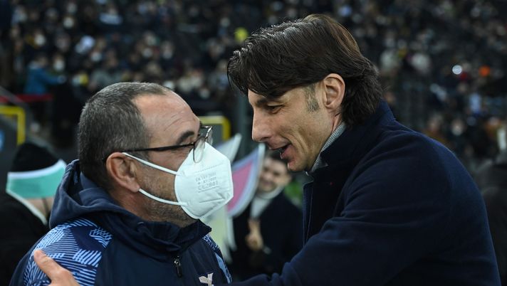 Sarri e Cioffi Udinese-Lazio, Sarri imbattuto contro Cioffi nei tre precedenti: il dato - immagine 1