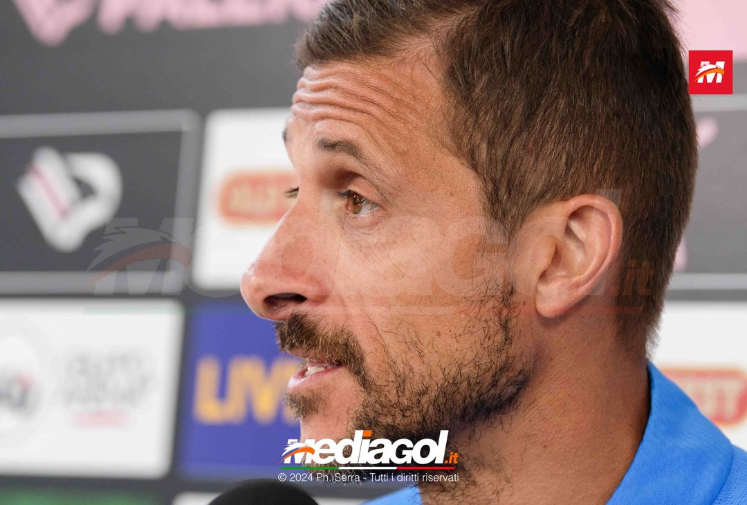 FOTO PALERMO, Dionisi in conferenza post amichevole con Sondrio (Gallery) - immagine 6